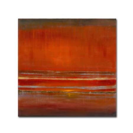 Rio 'Red Horizon' Canvas Art,24x24